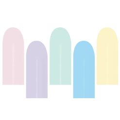 Westcoast Balloon 155593 Pastel Matte Assortment 260S (50Ct)