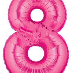 Westcoast Balloon 15848FP Megaloons Number 8 Pink