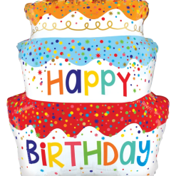 Westcoast Balloon 25280 StandUps Birthday Cake