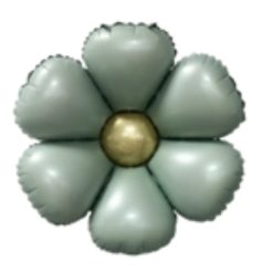 Westcoast Balloon 16 Daisy - Grey