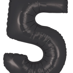 Westcoast Balloon 15845 Megaloons Number 5 Black