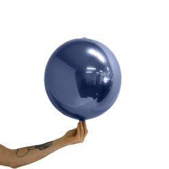 Westcoast Balloon 289024 Loon Balls 35Cm (14) Metallic Navy Blue