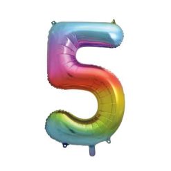 Westcoast Balloon 56805 Number 5 Rainbow