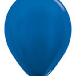 Westcoast Balloon 51086 Metallic Blue 5 Round (100Ct)