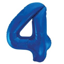 Westcoast Balloon 55744 Number 4 Blue
