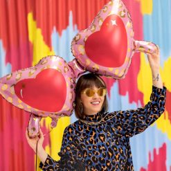 Alternative view of Westcoast Balloon FB147 Heart Glasses