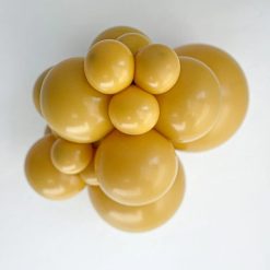 Alternative view of Westcoast Balloon 17024 Tuftex Mustard 17 Round (50Ct)