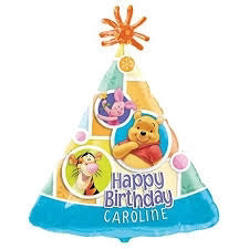 Westcoast Balloon 12478 Personalize It! Winnie The Pooh & Friends