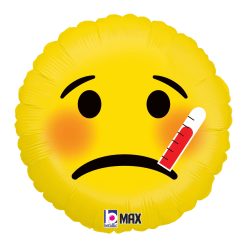 Westcoast Balloon 86581 Emoji Sick