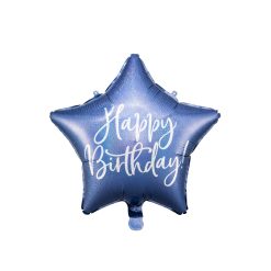 Westcoast Balloon FB93 Happy Birthday Navy