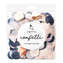 Westcoast Balloon Confetti - Navy, Blush & Rose Gold