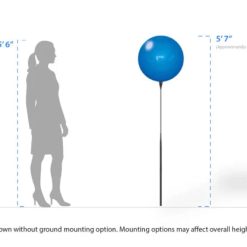 Alternative view of Westcoast Balloon DuraBalloon Short Pole Kit