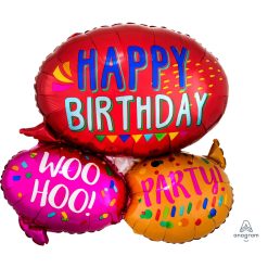 Westcoast Balloon 33611 Happy Words