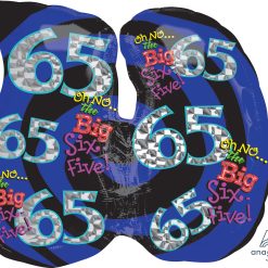 Alternative view of Westcoast Balloon 23849 Oh No! It'S My Birthday 65