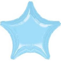 Westcoast Balloon 16371 Jumbo Pearl Pastel Blue Star