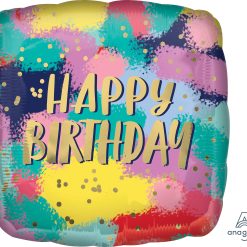 Westcoast Balloon 41307 Painted Birthday Colors