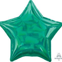 Westcoast Balloon 39269 Iridescent Green Star