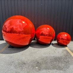 Alternative view of Westcoast Balloon Red PVC Balloon Rental - 4.5Ft
