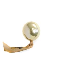 Westcoast Balloon 288823 Loon Balls 25Cm (10) Metallic White Gold