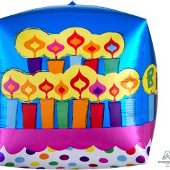 Alternative view of Westcoast Balloon 28379 Birthday Cake Cube