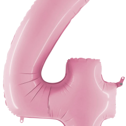 Westcoast Balloon 15844MP Megaloons Number 4 Pastel Pink