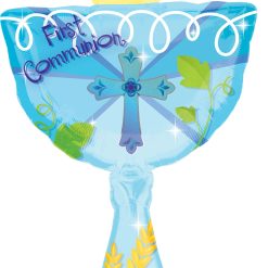 Westcoast Balloon 30413 1St Communion Blue Chalice