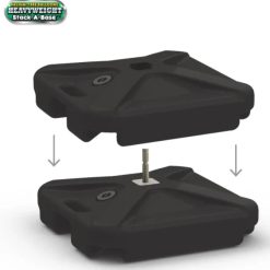 Westcoast Balloon Replacement Weighted Base Double Stand