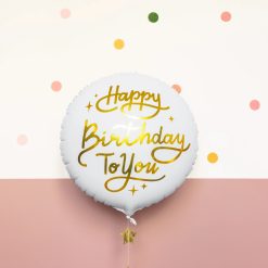Alternative view of Westcoast Balloon FB58 Happy Birthday To You