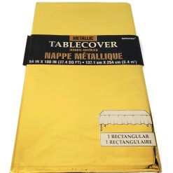 Westcoast Balloon Tablecover - Metallic Gold