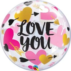 Westcoast Balloon 78457 Love You Hearts & Arrows