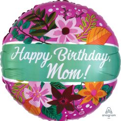Westcoast Balloon 35565 Happy Birthday Mom Bouquet