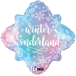Westcoast Balloon 26145 Snowflake Wonderland