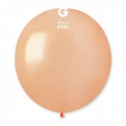 Westcoast Balloon 156157 Gemar Metallic Peach 19 Round (25Ct)