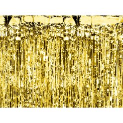 Westcoast Balloon CRT-019 Party Curtain - Gold