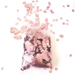 Westcoast Balloon Square Metallic Confetti - Rose Gold
