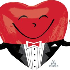 Westcoast Balloon 29854 Smiley Heart Guy
