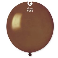 Westcoast Balloon 156652 Gemar Metallic Brown 19 Round (25Ct)
