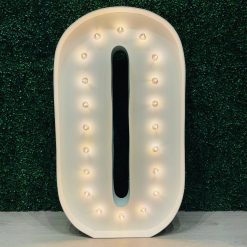Westcoast Balloon 4Ft Marquee Number 0 Rental