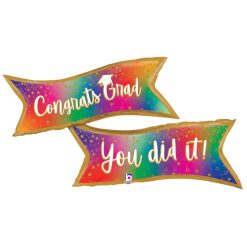 Westcoast Balloon 25103 Colorful Banner Grad
