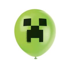 Westcoast Balloon 79415 Minecraft 12 Round (8Ct)