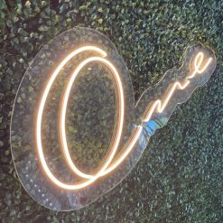 Alternative view of Westcoast Balloon One Neon Sign Rental - Script