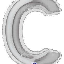 Westcoast Balloon 14903S Air Fill Letter C Silver 7In