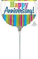 Westcoast Balloon 32139 Bright Anniversary