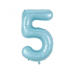 Westcoast Balloon Econo Number 5 Pastel Blue