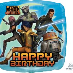 Alternative view of Westcoast Balloon 29949 Star Wars Rebels Happy Birthday