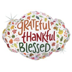 Westcoast Balloon 25229 Grateful Thankful Blessed