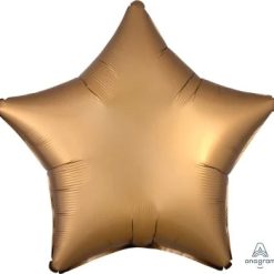 Westcoast Balloon 36804 Satin Luxe Gold Sateen Star