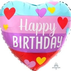 Westcoast Balloon 41318 Rainbow Hearts
