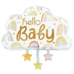 Westcoast Balloon 25294 Hello Baby Cloud
