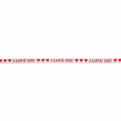 Westcoast Balloon Printed Curling Ribbon - I Love You